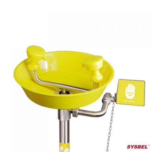 Bồn rửa mắt khẩn cấp chân đứng WG7032FY Sysbel Bồn rửa mắt khẩn cấp chân đứng WG7032FY Sysbel