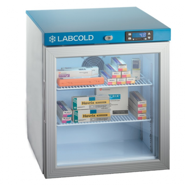 Tủ lạnh baỏ quản dược phẩm cửa kính, 36 lít, +2°C đến +8°C
Model: RLDG0110
Hãng sản xuất: LABCold – Anh 
Xuất xứ: Anh