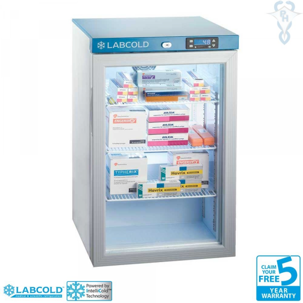 Tủ lạnh baỏ quản dược phẩm cửa kính, 66 lít, +2°C đến +8°C
Model: RLDG0210
Hãng sản xuất: LABCold – Anh 
Xuất xứ: Anh