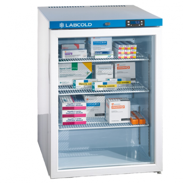 Tủ lạnh baỏ quản dược phẩm cửa kính, 150 lít, +2°C đến +8°C
Model: RLDG0510
Hãng sản xuất: LABCold – Anh 
Xuất xứ: Anh