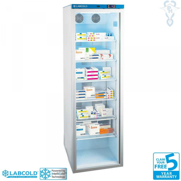 Tủ lạnh baỏ quản dược phẩm cửa kính, 430 lít, +2°C đến +8°C
Model: RLDG1510
Hãng sản xuất: LABCold – Anh 
Xuất xứ: Anh