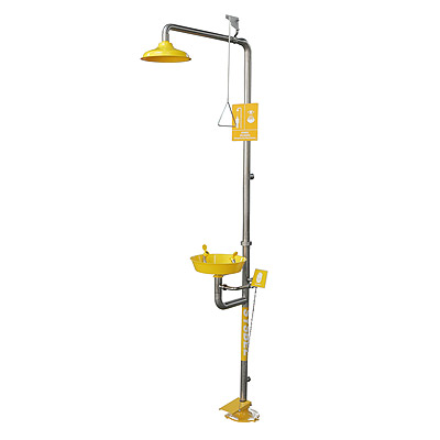 Bồn rửa mắt kết hợp tắm khẩn cấp Bồn rửa mắt kết hợp tắm khẩn cấp