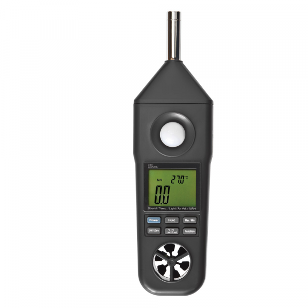 Máy đo độ ồn, đo ánh sáng, đo gió, đo ẩm, đo nhiệt
Model: 850069
Hãng sản xuất: Sper Scientific – Mỹ